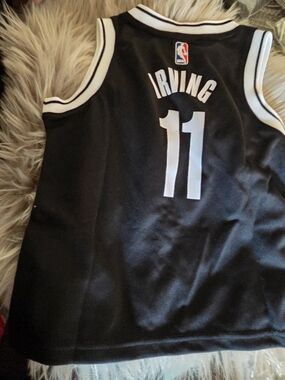 NBA Kids' Black Irving #11 Jersey - Official Team Style